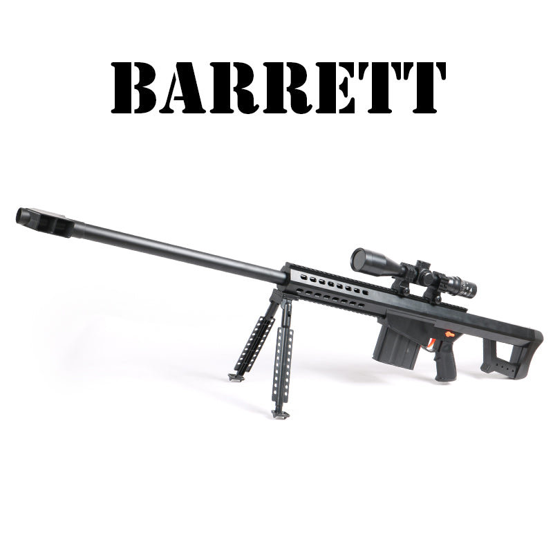 Barrett gel bullet plastic toy gun 