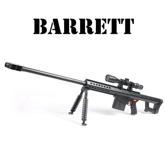 Barrett gel bullet plastic toy gun 