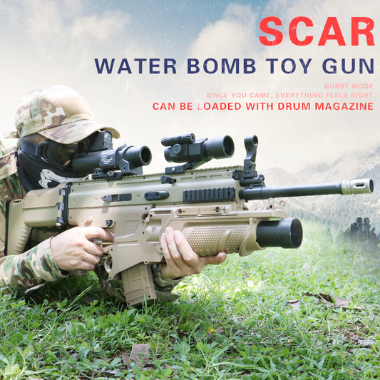 SCAR-Gel Bullet Water Bullet Toy Gun 