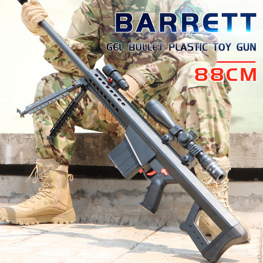 Barrett gel bullet plastic toy gun 