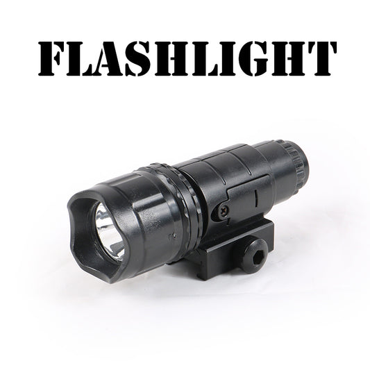 Flashlight, water bomb toy gun