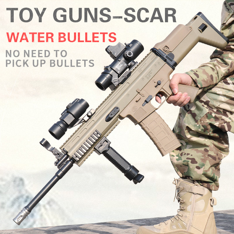 SCAR-Gel Bullet Water Bullet Toy Gun 