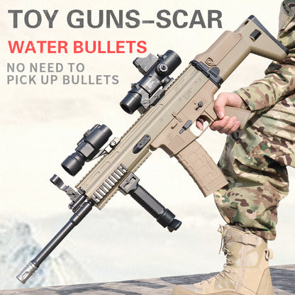 SCAR-Gel Bullet Water Bullet Toy Gun 