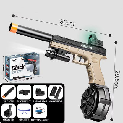 Glock G18 gel bullet toy gun 