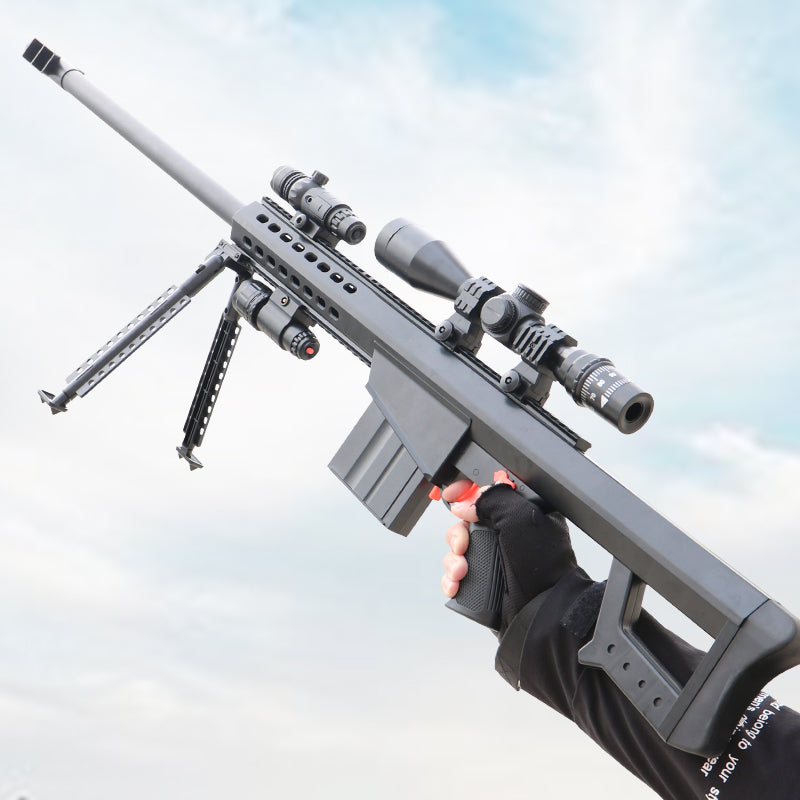 Barrett gel bullet plastic toy gun 