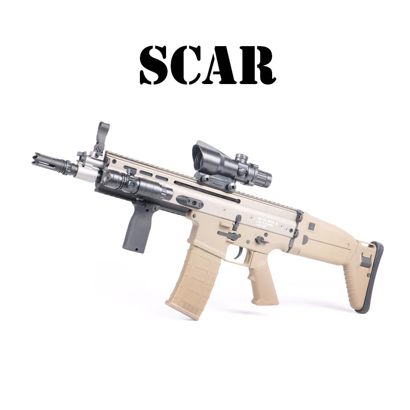 SCAR-Gel Bullet Water Bullet Toy Gun 