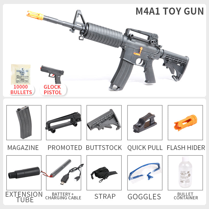 M4A1 gel water bullet nylon toy gun 